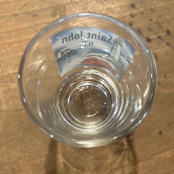 Collectible Saint John New Brunswick crab lighthouse Canada Shot Glass - Picture 3 of 4